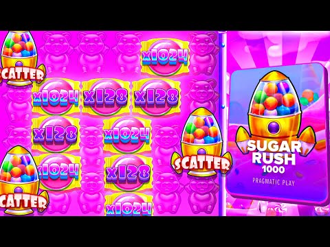 SUGAR RUSH 1000 KEPT TUMBLING! (BIG WIN)