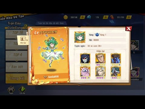 One Punch Man VNG- Chung Kết Chiến Khu Vô Tận, GaoGui808 Vs JL.