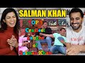 TOP 5 CRAZIEST LAUGHING MOMENTS OF SALMAN KHAN - REACTION!!