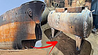 See How do Ship Breaker  Break up ships and make thousands of air compressors with minimum Tools