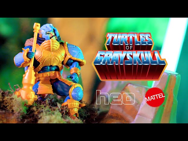 Vídeo relacionado con Turtles of Grayskull Motu & TMNT - Figura de acción (14 cm, Piel)