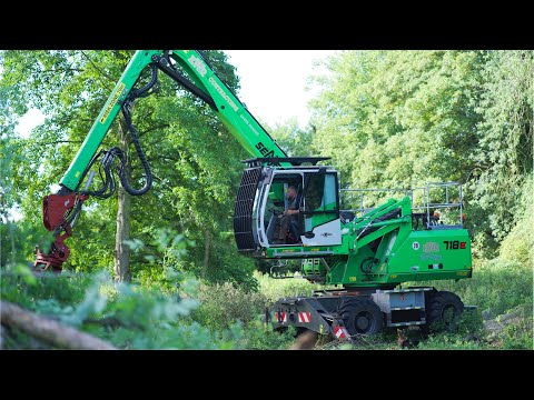 KWR Contracting's Sennebogen 718E Tree Handler
