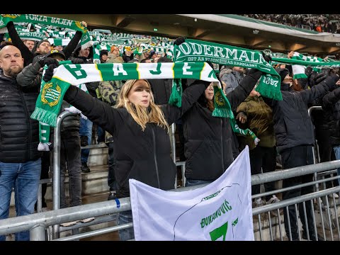 Hammarby supporters | vs Sirius 2023 | Eurovision song