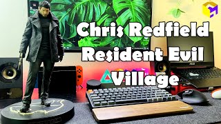 Chris Redfield, Resident Evil Village, estatua escala 1/6 (Capcom).