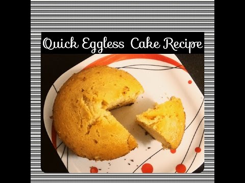 How to make cake in pressure cooker | Eggless | Quick Recipe