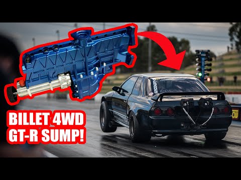 Wild New Billet Integrated Dry Sump and Billet Diff Kit for 4WD RB - Platinum Tech