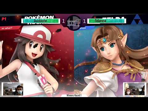 ICCS 7 Pools: Quicksylvr (Pokemon Trainer) vs. Solarose (Zelda)