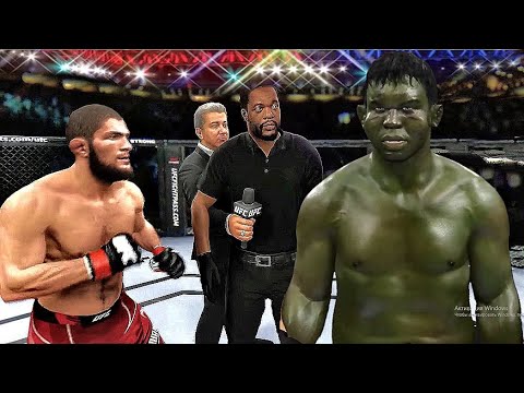 UFC 4 | Khabib Nurmagomedov vs. Young Hulk EA Sports