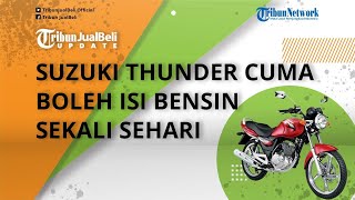 Viral Suzuki Thunder Disebut Jadi Motor Penimbun BBM di SPBU: Cuma Boleh Isi Bensin Sekali Sehari