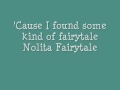 Vanessa Carlton - Nolita Fairytale  (w/ lyrics)