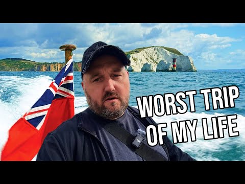 CROSSING THE ENGLISH CHANNEL - Finally arriving home...