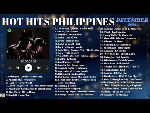 HOT HITS PHILIPPINES - DECEMBER 2025 🎶 UPDATED SPOTIFY PLAYLIST 🔥