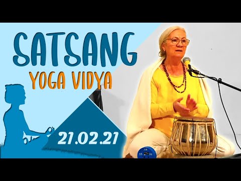 Satsang - Kirtan, Mantra und Arati mit Adishakti - Yoga Vidya Ashram Live 20:00 - 21.02.2021