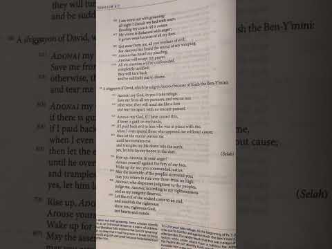 Psalms (Tehillim) 7 | Tanakh/Old Testament | Audio Bible | CJB | Complete Jewish Bible