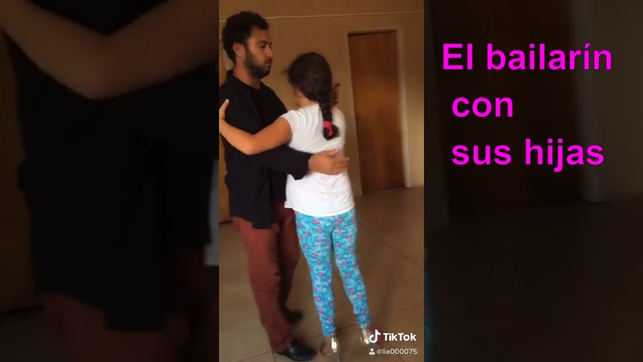 Tango sin salir de casa, Pablo Giorgini y Noelia Colleti e hijas