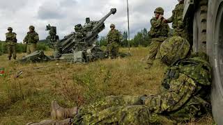 canadian artillery wake up