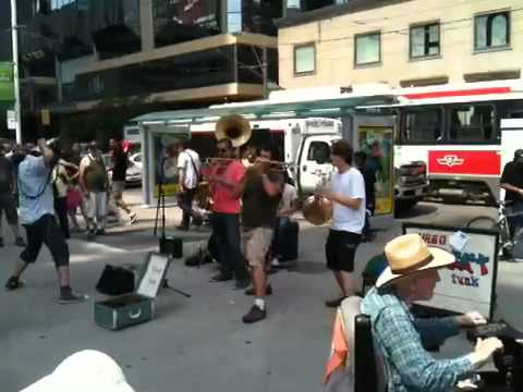 Turbo Street Funk playing Toronto streets