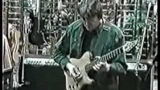 Allan Holdsworth - Carvin Booth NAMM show 1997. Playing the song Texas.