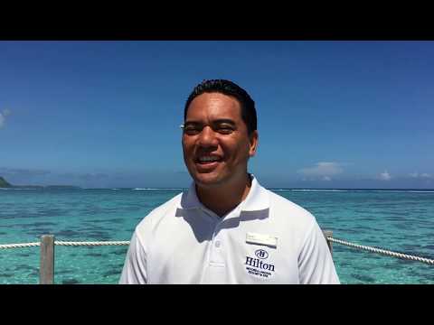 Meet Heinui - Pool and Beach Attendant at Hilton Moorea