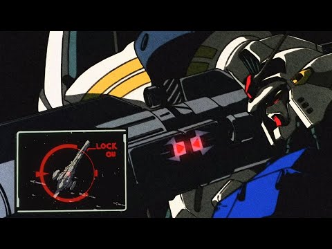 Gundam GP-02 'Physalis' nukes the Earth Federation fleet (0083: Stardust Memory)