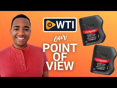 Colgate Charcoal Waxed Dental Floss - WTI product video review
