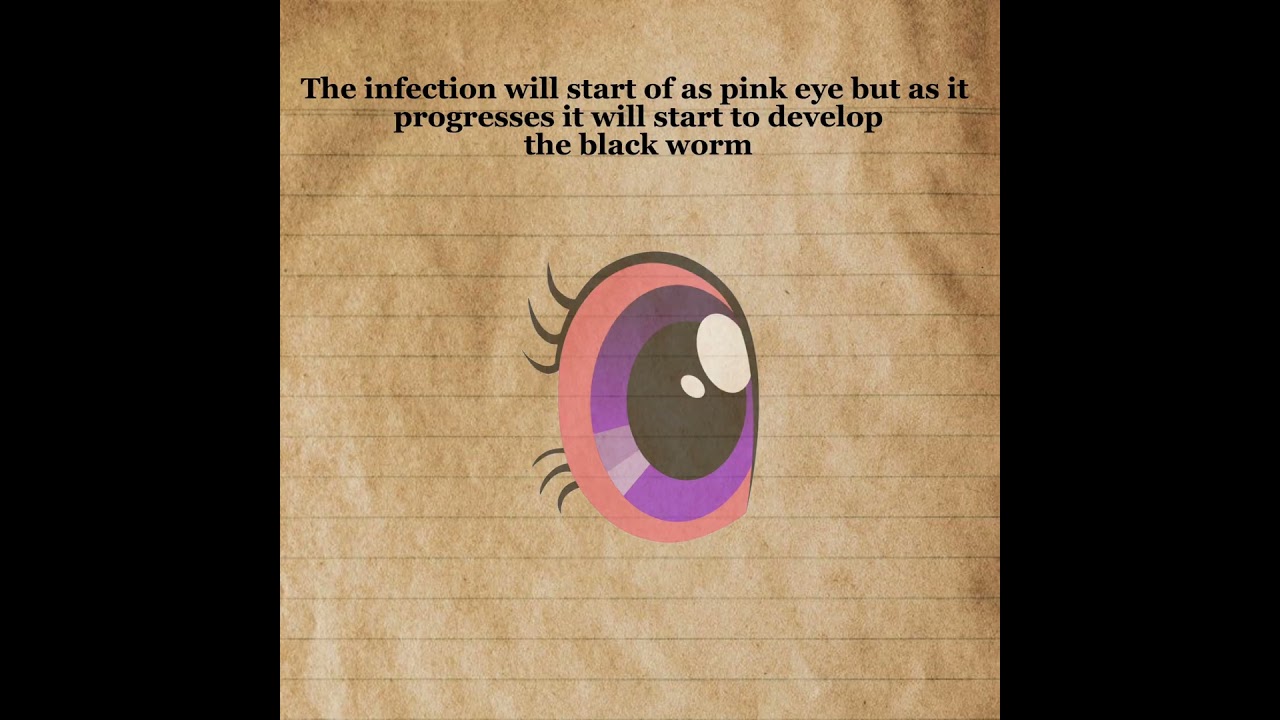 Introduction to a new mlp infection au called “the black worm infection.” #theblackworminfection#au