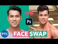 Swap Faces In Photoshop (FAST & EASY!)