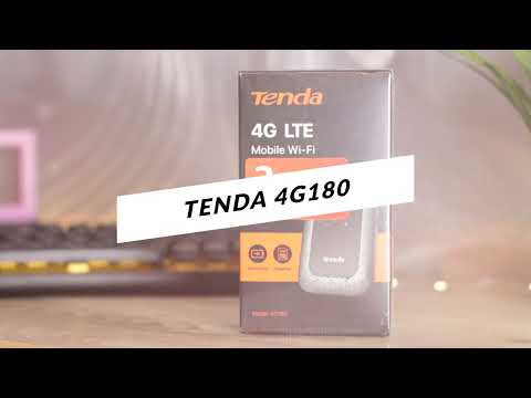 Беспроводной маршрутизатор Tenda 4G180V3.0 (4G/LTE, 1xMicro SD slot, 1xMicro SIM slot, 1xMicro USB port, 2100mAh)
