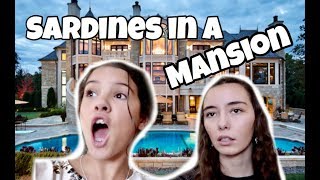 SARDINES IN A MEGA MANSION! Hide & Seek