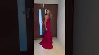 ROSINA | Strapless Sweetheart Magenta Silk Formal Dress