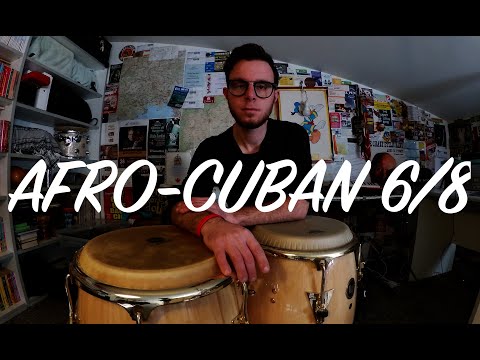 How to Play a Variations of Afro-Cuban 6/8 on Congas