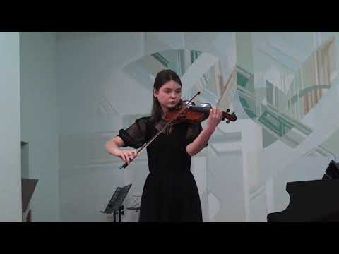 F.Kreisler. Recitativo and Scherzo, Op. 6 for solo violin. Elizaveta Zubenko.