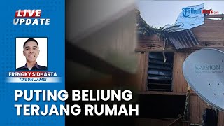 Angin Puting Beliung Terjang Desa Rantau Limau Kapas Merangin