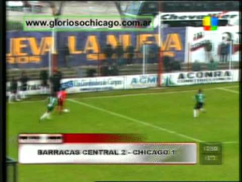 Barracas 2 - Chicago 1 (Alfaro) 4º Fecha  PBM 2010/11