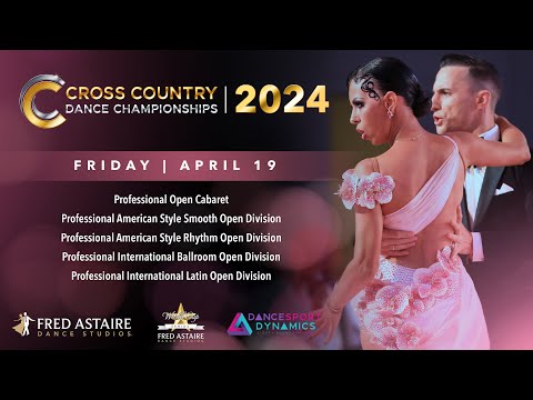 2024 CCDC Fred Astaire Ballroom Dance Competition: Professional Open Divisions & Cabaret