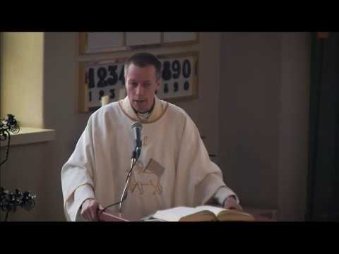 Ville Auvisen saarna Helsingin Pyhän Sydämen kappelissa su 15.4.2018