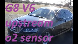 pontiac g8 v6 upstream o2 sensor