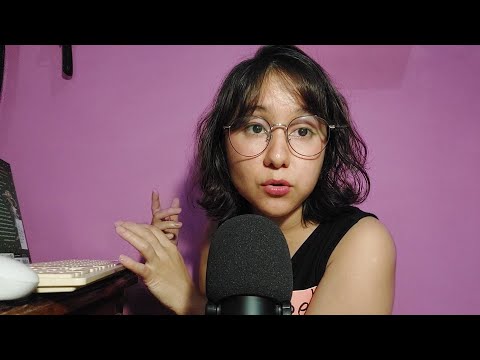 ASMR roleplay con chicle, trámite bibliotecario 📚👩‍🏫