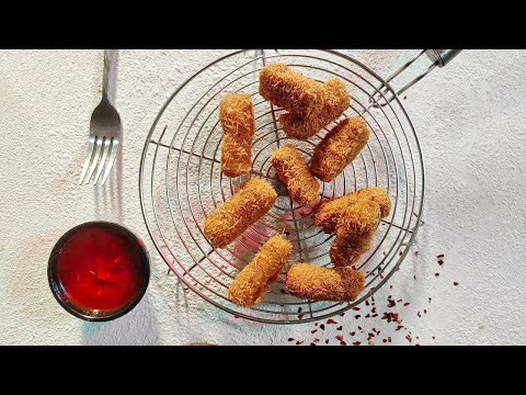 How to make Creamy Potato Croquettes II Classic Potato Croquettes by Ashpazz Flambe