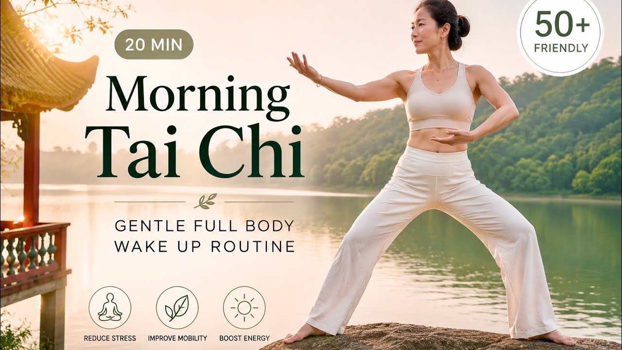 20 minute Morning Tai Chi for over 50 and everyone