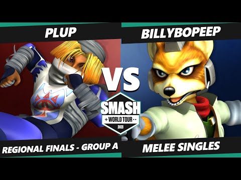 SWT NA West Group A - Plup (Sheik, Fox) Vs. billybopeep (Fox) SSBM Smash Melee Tournament