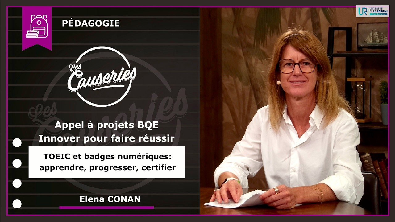 Appel à projets BQE - TOEIC et badges numériques : apprendre, progresser,...