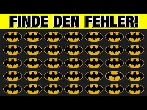 Nur ein Genie kann alle Fehler finden! (Bilderrätsel Challenge)