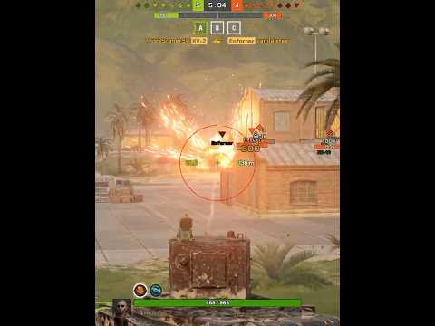 WOT Blitz Reforged KV-2 One Shot One Kill || Ultra Test 2