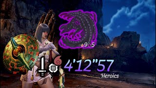 【MHWs】★9♦︎5歴戦ゴア・マガラ 片手剣 ソロ 4'12"57 火事場 捕獲 ★9♦︎5 Tempered Gore Magala SnS Solo Heroics