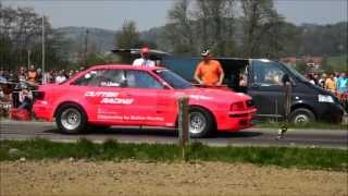 preview picture of video 'Speedrace Fehring 2013 / Jürgen Dutter New Austrian 1/8 Meile Rekord'