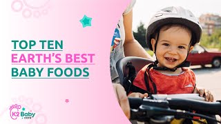 Top 10 Earth’s Best Organic Food For Babies