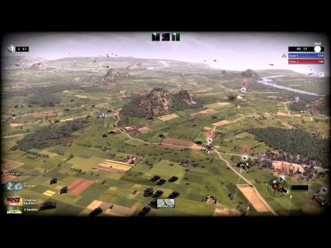 R.U.S.E Gameplay 3vs3 Ai medium