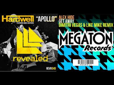 Hardwell ft Amba Shepherd Vs Alex Hide vs Dimitri Vegas & Like Mike - Get Apollo