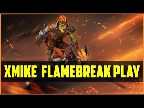 Fire.ixmike88 Batrider play vs Hellraisers @ Starladder LAN Finals | Dota 2 Gameplay